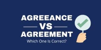 Agreeance vs agreement featured image from Capitalize My Title.