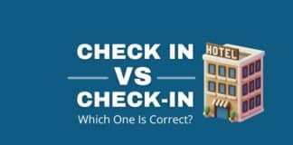 Check in vs check-in featured image from Capitalize My Title.