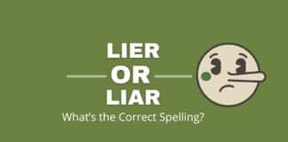 Lier or liar featured image from Capitalize My Title.
