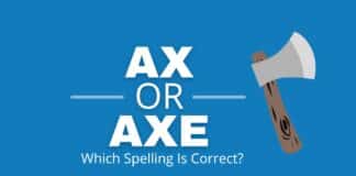 Capitalize My Title's ax or axe featured image.
