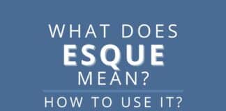 Capitalize My Title's featured image about what does esque mean.