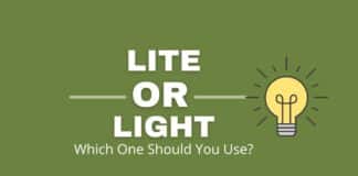 Lite or light featured image from Capitalize My Title
