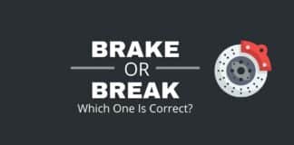 Brake or break featured image from Capitalize My Title.