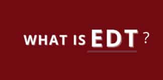 Featured image with what is EDT text.