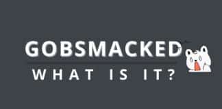 Gobsmacked featured image from Capitalize My Title.