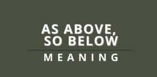 As above, so below meaning featured image from Capitalize My Title.