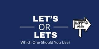 Let's or lets featured image from Capitalize My Title.