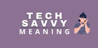 Tech savvy meaning featured image from Capitalize My Title.