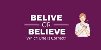 Belive or believe featured image from Capitalize My Title