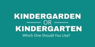 Kindergarden or kindergarten featured image from Capitalize My Title.