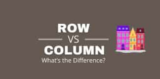 Row vs column featured image from Capitalize My Title.