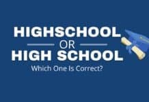 Highschool or high school featured image from Capitalize My Title.