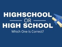 Highschool or high school featured image from Capitalize My Title.