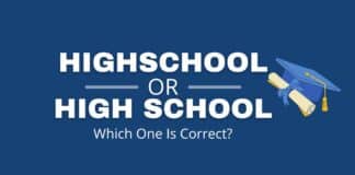 Highschool or high school featured image from Capitalize My Title.