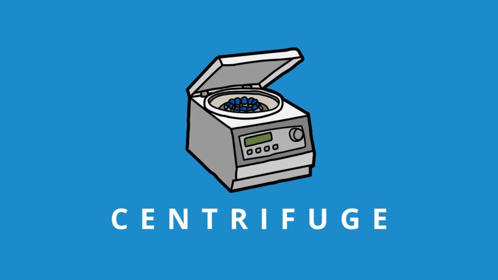 Photo of a centrifuge for Capitalize My Title's lab equipment names
