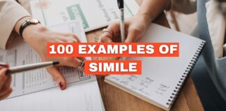 Featured image for 100 examples of simile