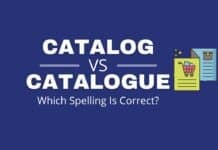 Catalog vs catalogue featured image from Capitalize My Title.