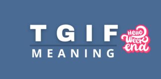 Featured image for Capitalize My Title's TGIF meaning guide