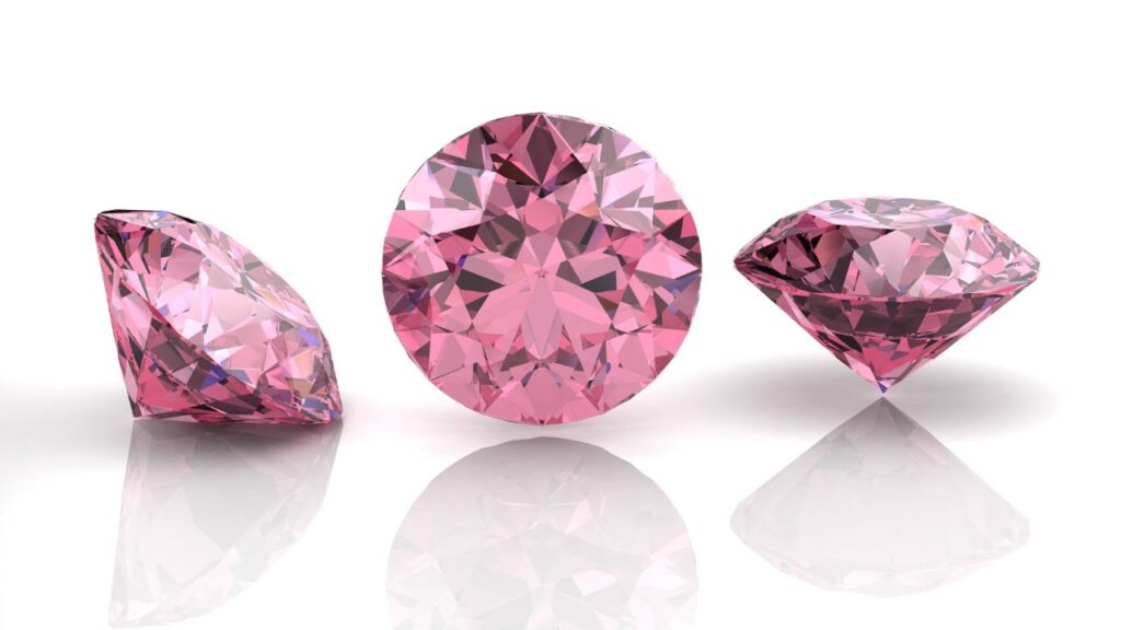 Photo of Pink sapphire stones