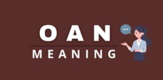 Featured meaning with OAN meaning text