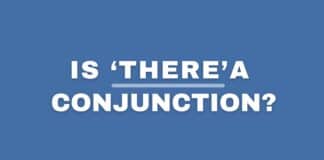 Featured image with is there a conjunction text.