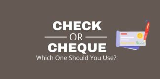 Check of cheque featured image.