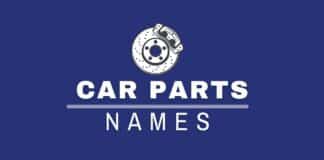 Featured image with car parts names text