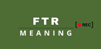 Featured image with FTR meaning text.