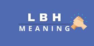 Featured image with LBH meaning text.