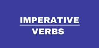 Featured image with imperative verbs text