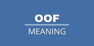 Featured image with oof meaning text