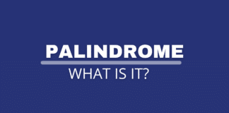 Featured image for what a palindrome is