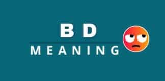 Featured image with BD meaning text.