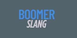 Featured image with boomer slang text