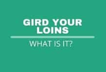 Featured image for what does gird your loins mean post