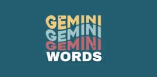 Gemini words featured image from Capitalize My Title.