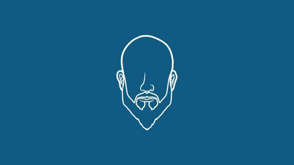 Photo showing what a ducktail beard looks like