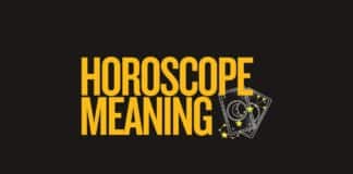 Featured image with horoscope meaning text