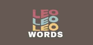 Featured image with leo words text