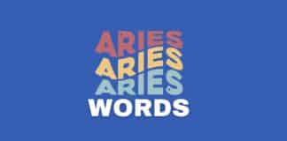 Featured image for Capitalize My Title's post about words related to Aries