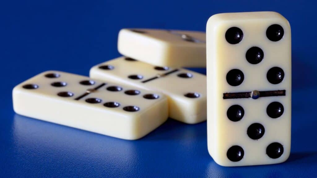 Photo of dominoes