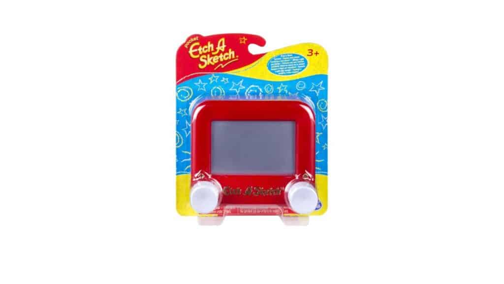 Photo of a Etch A Sketch