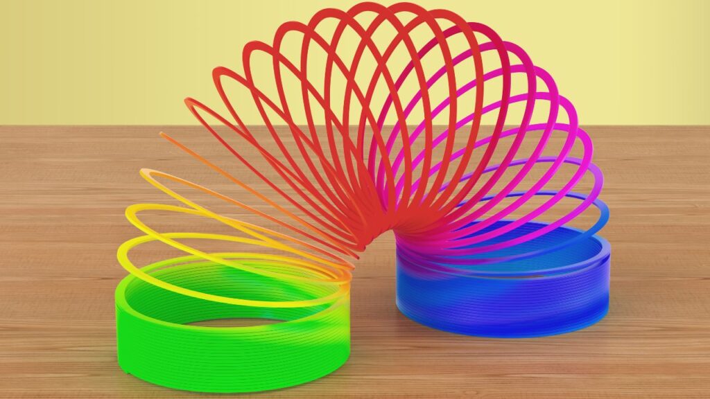 Photo of a Slinky