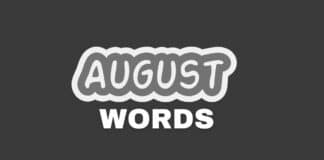 Featured image for Capitalize My Title's words related to August