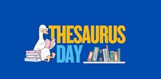 Featured image for Capitalize My Title's thesaurus day guide.