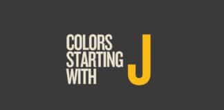 Featured image for Capitalize My Title's guide about colors that start with J