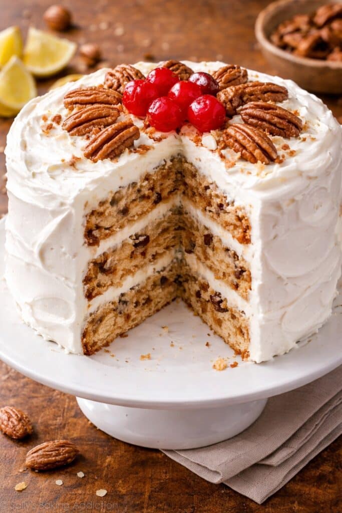 Photo showing a lane cake