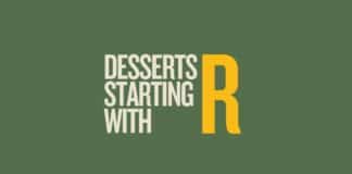 Featured image for Capitalize My Title's desserts start with r list