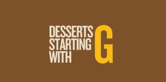 Featured image for Capitalize My Title's desserts that start with G.