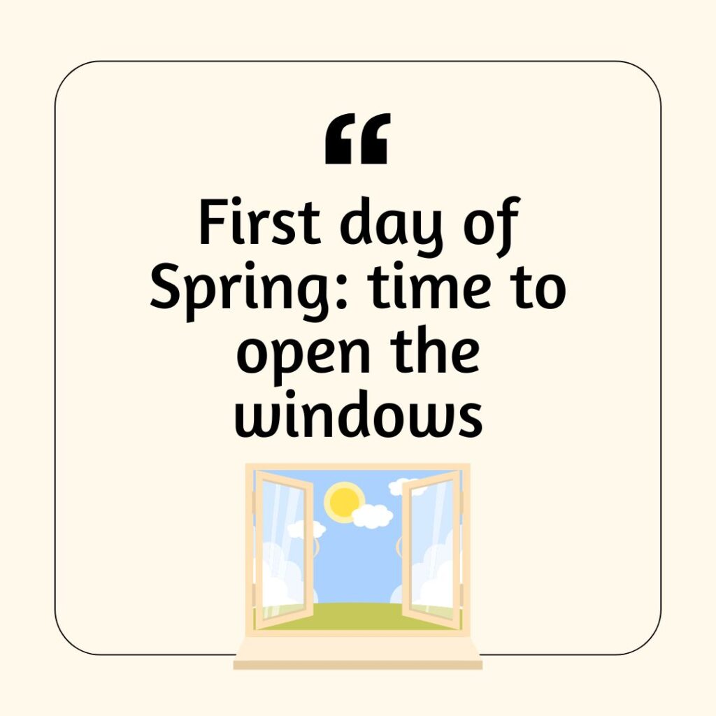 A photo showing a Spring saying